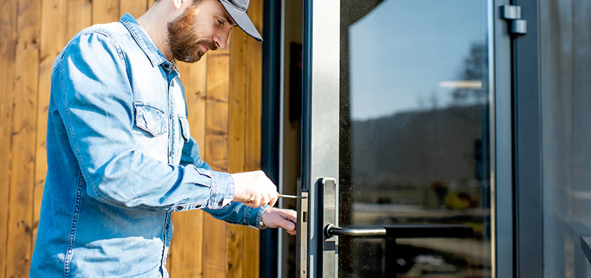 Frameless Glass Storefront Door Locks Replacement in Lemoore, CA